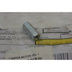 Dado D6X25mm alto zincato Nut