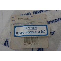 Adesivo avvertenza "MISCELA...