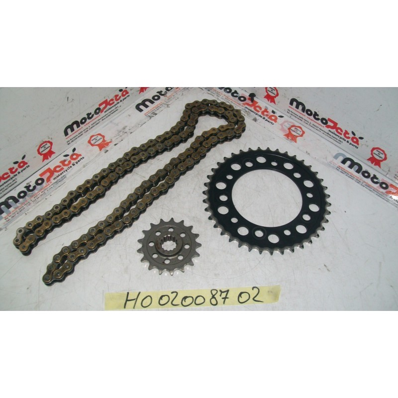 Corona catena pignone Crown chain pinion INTEGRA 750 S ABS 13 16