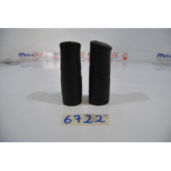 Coppia manopole nere 95mm Ø...