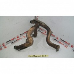 Collettore scarico centrale Exhaust Manifolds Suzuki V strom 1000 dl 06 08