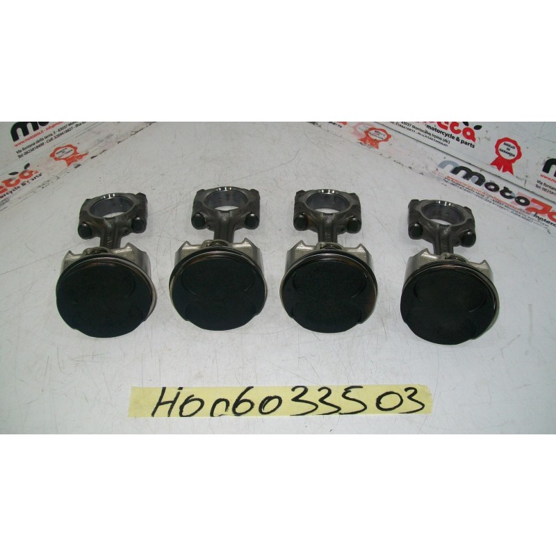 Pistoni con biella Piston rod Honda Hornet 900 02 06