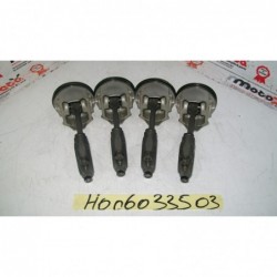 Pistoni con biella Piston rod Honda Hornet 900 02 06