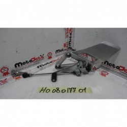 Pedana anteriore sinistra brake footpeg bracket footrest Honda Cbr 600 f 97 98