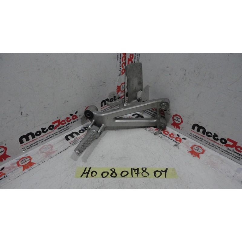 Pedana posteriore destra brake footpeg bracket footrest Honda Cbr 600 f 97 98
