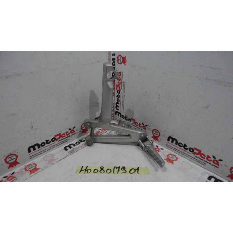 Pedana posteriore sinistra brake footpeg bracket footrest Honda Cbr 600 f 97 98