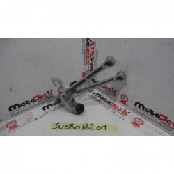 Pedana posteriore sinistra left footpeg Suzuki Gsxr 1000 07 08