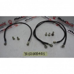 Tubi Freno treccia aeronautici frentubo Hose Brake Yamaha yzf r6 06 16
