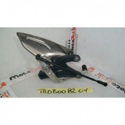Pedana anteriore sinistra cambio footpeg bracket Triumph street triple 675 13 16