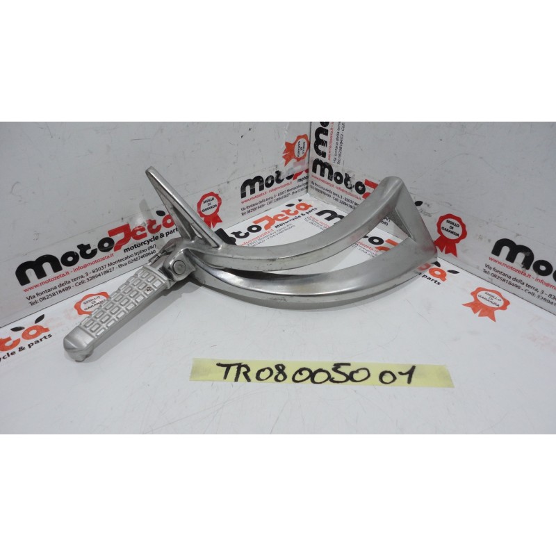 Pedana posteriore destra right footpeg Triumph Speed Triple 1050 05 07
