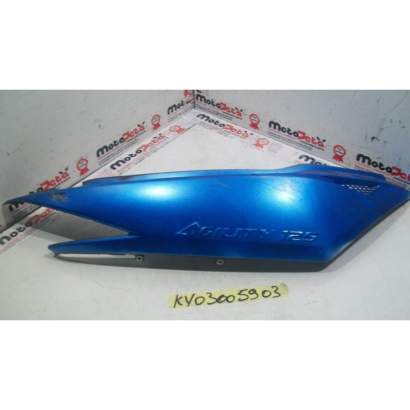 Carena fiancata Posteriore Sinistra rear left fairing Kymco Agility 125 08 17