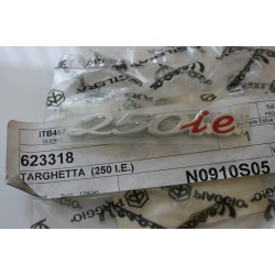Targhetta adesiva bauletto...