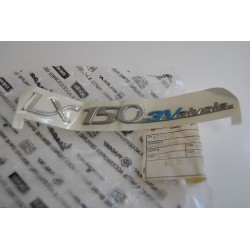 Targhetta adesiva "LX 150 3...