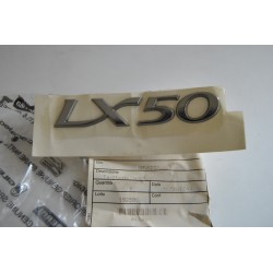 Targhetta adesiva "LX 50"...