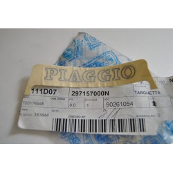 Adesivo scritta "PIAGGIO"...