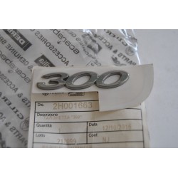 Targhetta adesiva "300"...