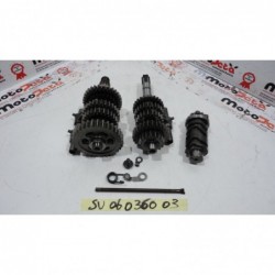 Cambio completo trasmissione gear box transmission Suzuki V Strom 650 04 11