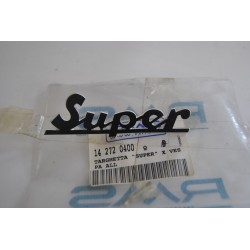 Targhetta scritta scudo...