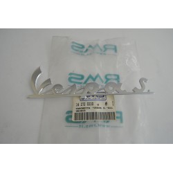 Targhetta scudo scritta...