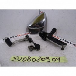 Pedana anteriore cambio Left shift footpeg bracket Suzuki GSX 600 F 98 03