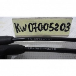 Cavi comando valvola scarico Exhaust valve cables Kawasaki ZX 10 R 11 15