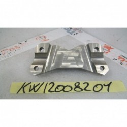 Piastra serraggio manubrio Handlebar plate Kawasaki Z750 Z1000 07 14 SILVER
