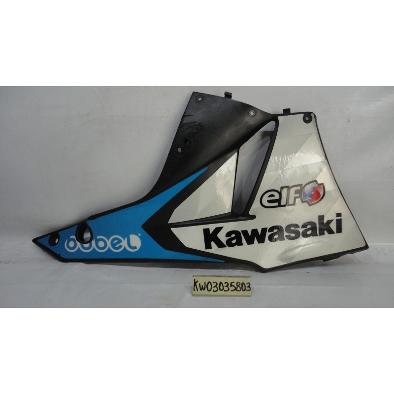 Fiancatina inferiore dx Lower right fairing Kawasaki ZX6R 09 12 GRAFFI/BUCATA