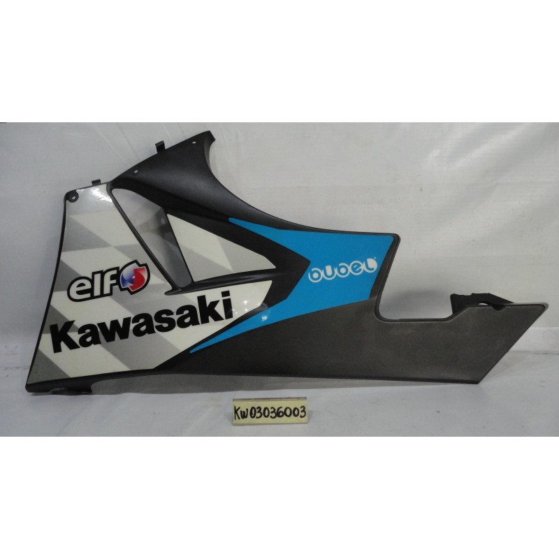 Fiancatina inferiore sinistra Lower left fairing Kawasaki ZX6R 09 12 ROTTA