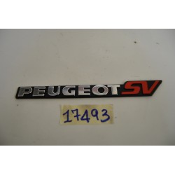 Targhetta adesiva scritta...