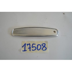 Targhetta cromata adesiva...