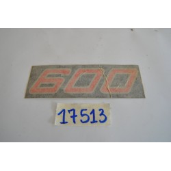 Adesivo scritta 600...