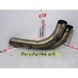 Collettore tubo scarico centr. Center exhaust manifold Ducati Scrambler 800