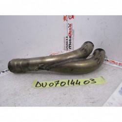 Collettore tubo scarico centr. Center exhaust manifold Ducati Scrambler 800