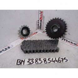 Kit corona catena pignone Chain crown sprocket set BMW C 650 Sport 16 18