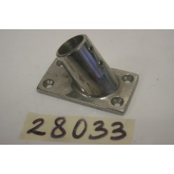 Base rettangolare inox 60°...