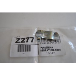 Piastrina serratura...