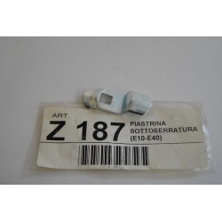 Piastrina sottoserratura...