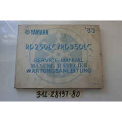 Yamaha RD250LC RD350LC 1983...