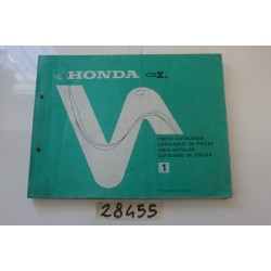 Honda CBX 1000 B Catalogo...