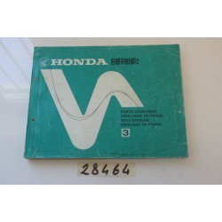 Honda CB750F (Z-A) Catalogo...