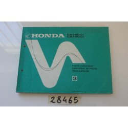 Honda CB750C (A-B) Catalogo...