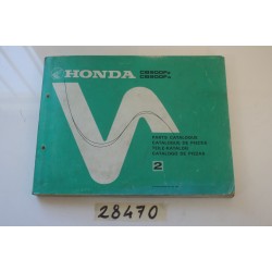 Honda CB900F (Z-A) Catalogo...