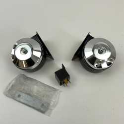 Trombe bitonali 12V cromate...