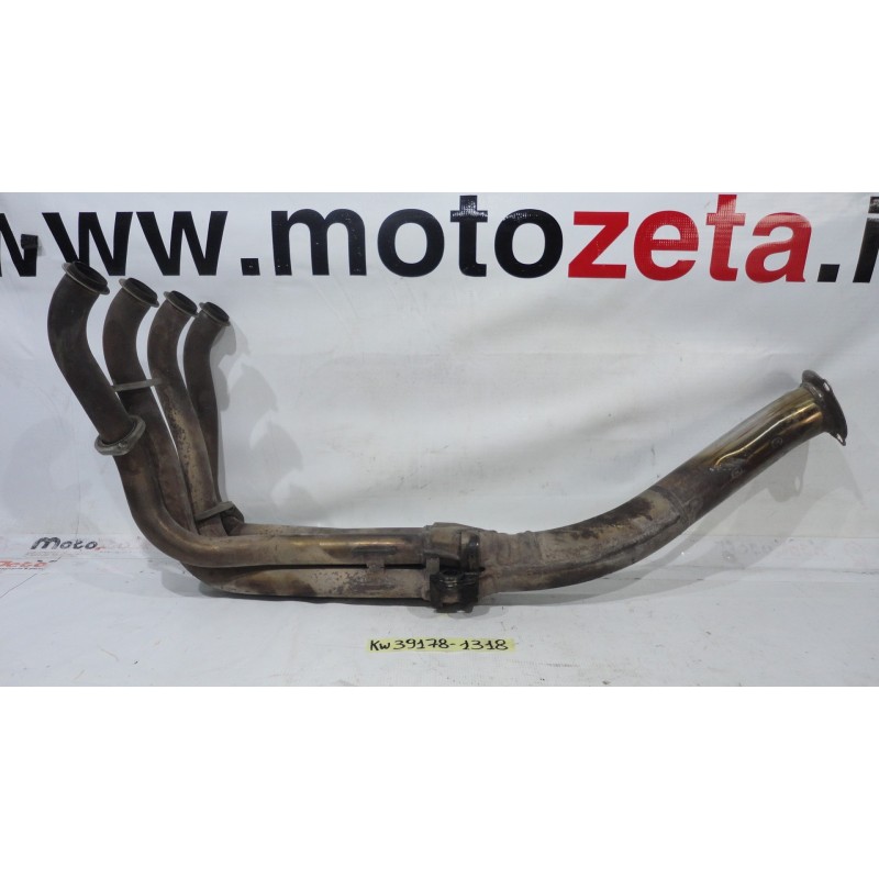 Collettore scarico Exhaust manifold Kawasaki Ninja ZX 6 R 00 02 MODIFICATO