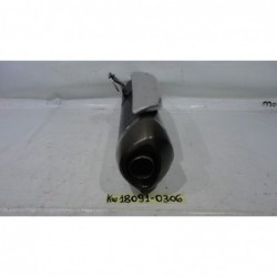 Terminale scarico dx Exhaust terminal Kawasaki Ninja ZX 10 R 06 07 GRAFFIATO