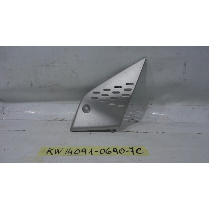 Fianchetto telaio dx Frame fairing right Kawasaki Z 750 2007 GRIGIO