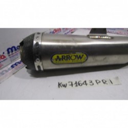 Scarico ARROW Pro Racing Exhaust Kawasaki Z 750 03 06 AMMACCATO FONDELLO ROTTO