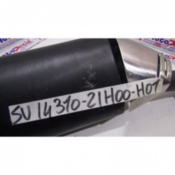 Terminale scarico dx Exhaust terminal Suzuki GSXR 1000 07 08 GRAFFI