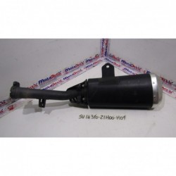 Terminale scarico dx Exhaust terminal Suzuki GSXR 1000 07 08 GRAFFI