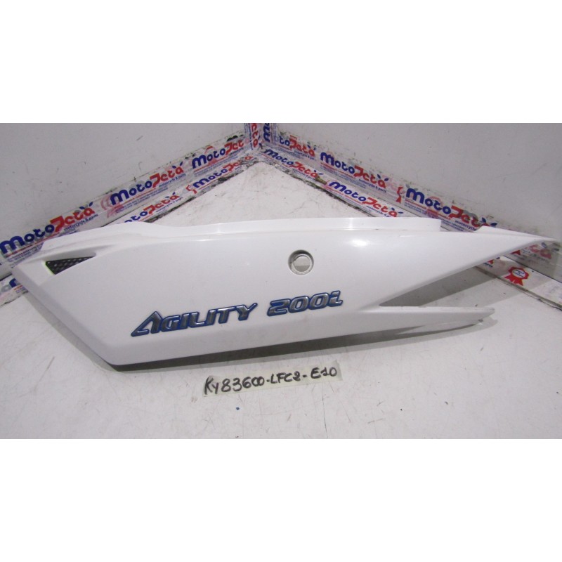 Fiancata sx coda Tail fairing left Kymco Agility 200 08 16 ATTACCO ROTTO